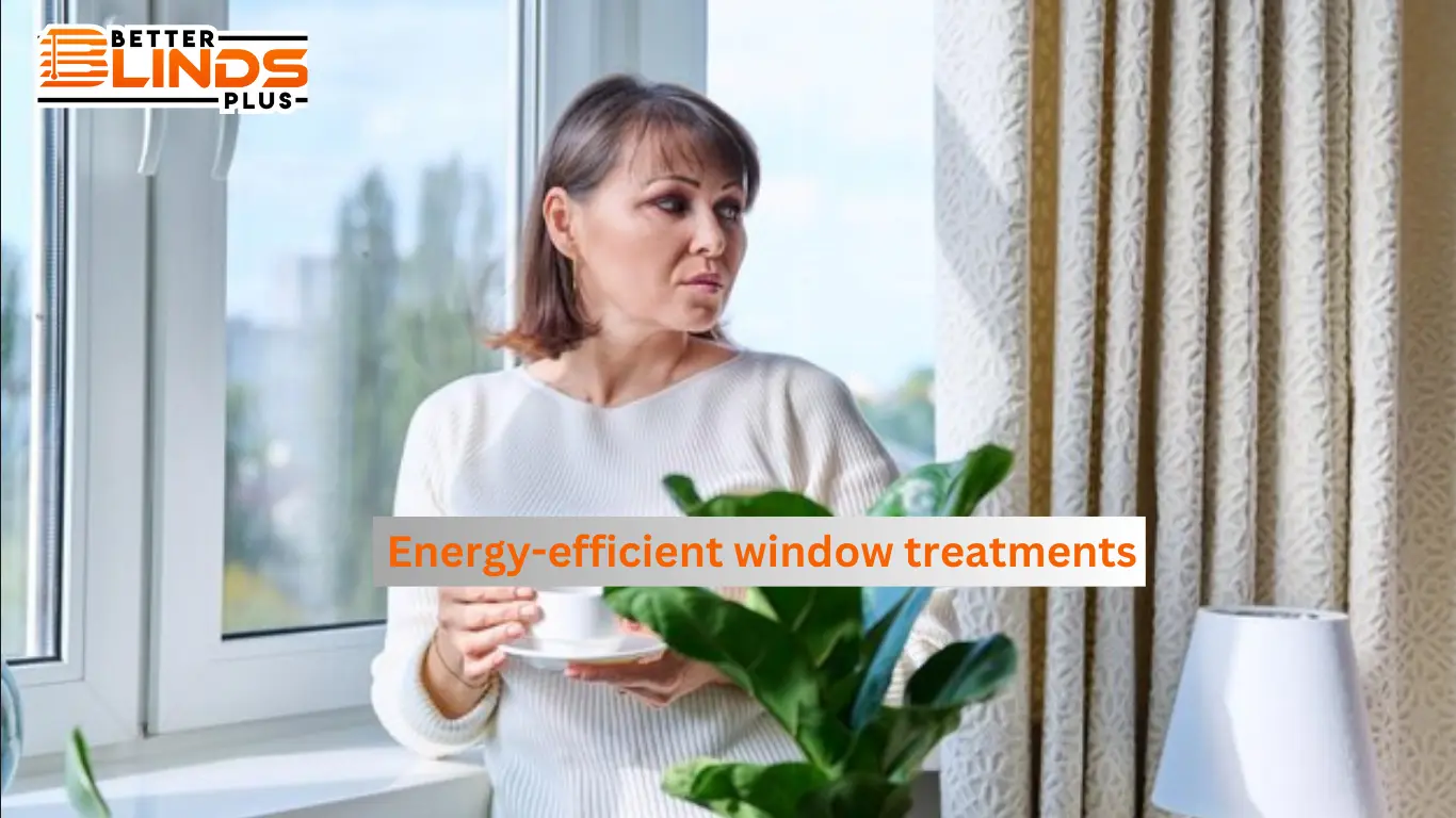 Energy-efficient window treatments