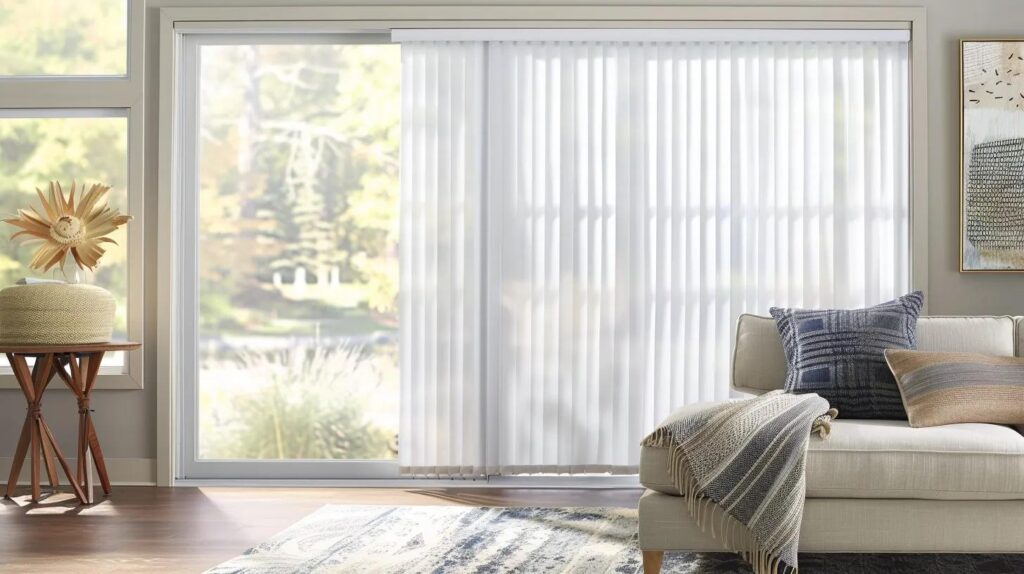How to Measure Sliding Glass Doors for Vertical Blinds (Width, Height, and Stack Side)