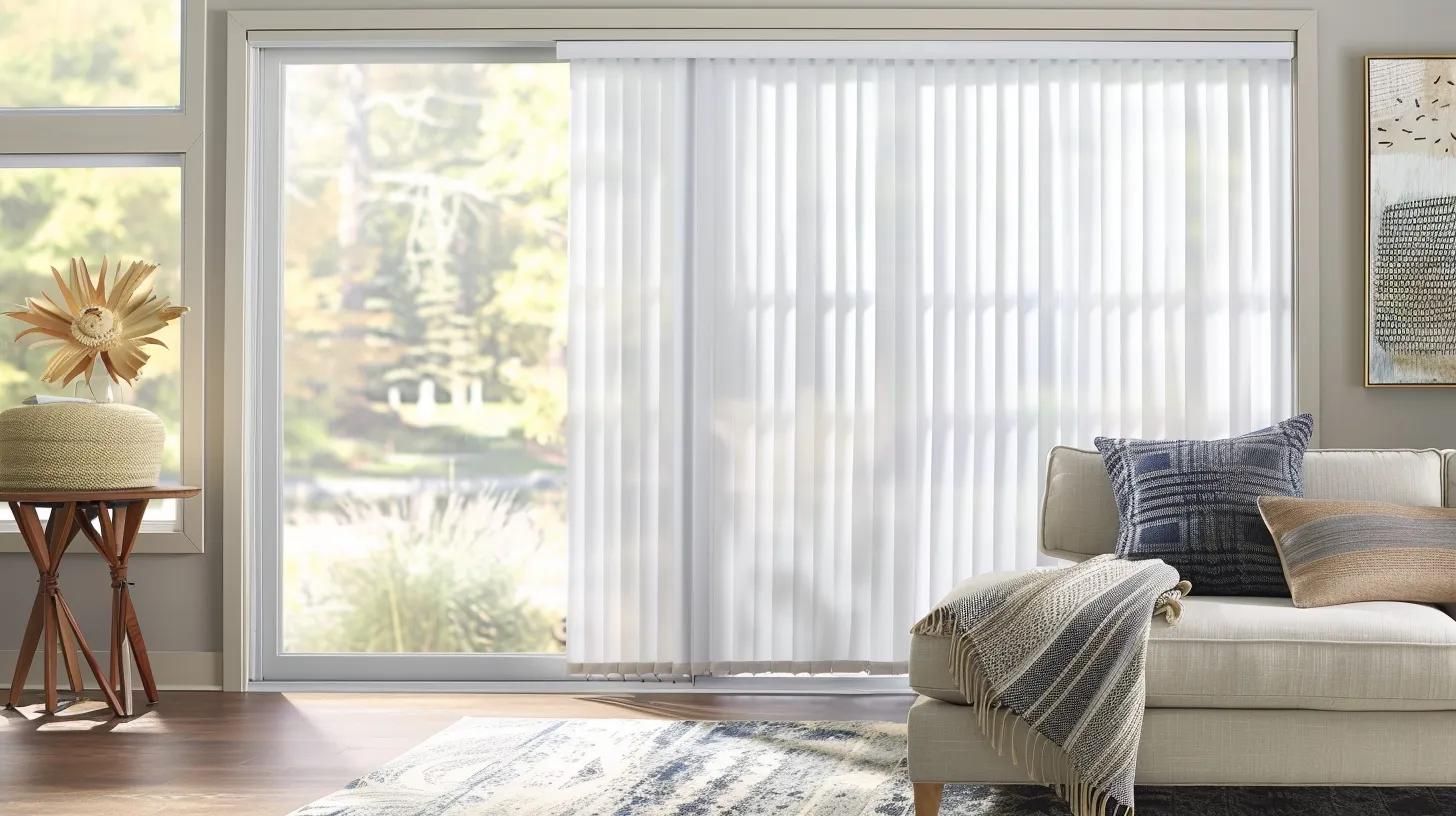 How to Measure Sliding Glass Doors for Vertical Blinds (Width, Height, and Stack Side)